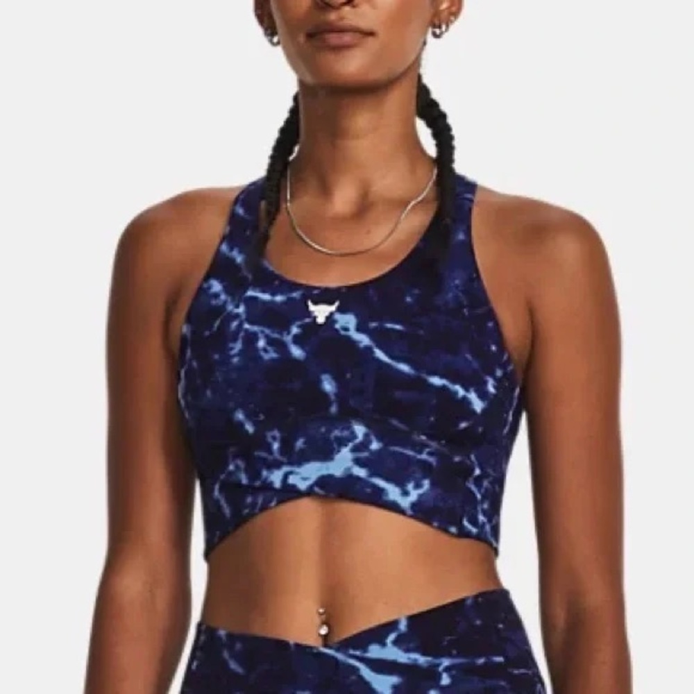 Under Armour Project Rock Lets Go Sports Bra